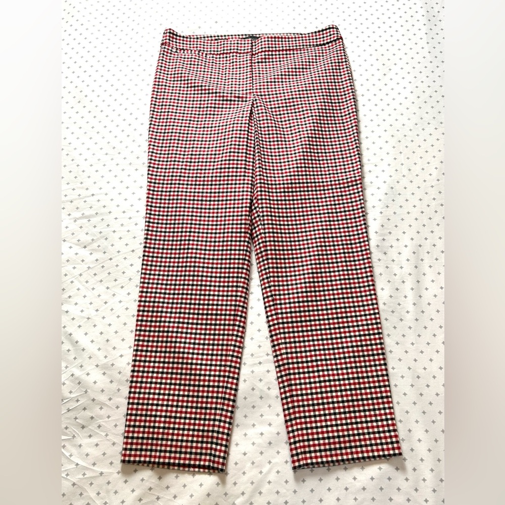 Talbot Hampshire Red and Black Checkered Pants
